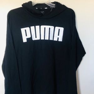 Puma black hoodie, size M